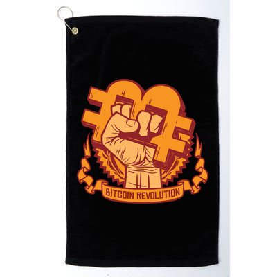 Bitcoin Revolution Golf Towel