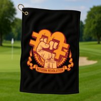 Bitcoin Revolution Golf Towel