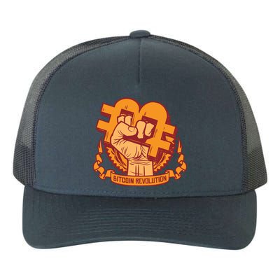 Bitcoin Revolution Yupoong Adult 5-Panel Trucker Hat