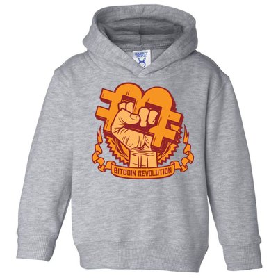 Bitcoin Revolution Toddler Hoodie