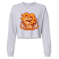 Bitcoin Revolution Cropped Pullover Crew