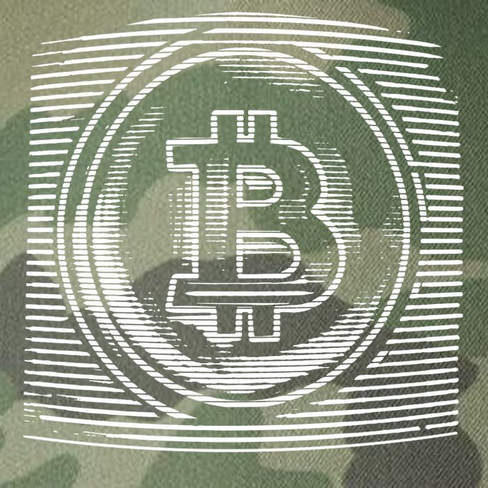 Bitcoin Static Logo Legacy Tie Dye Trucker Hat