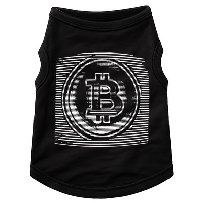 Bitcoin Static Logo Doggie Tank