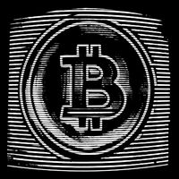 Bitcoin Static Logo Doggie Tank