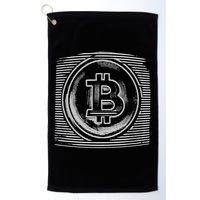 Bitcoin Static Logo Golf Towel