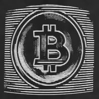Bitcoin Static Logo Golf Towel