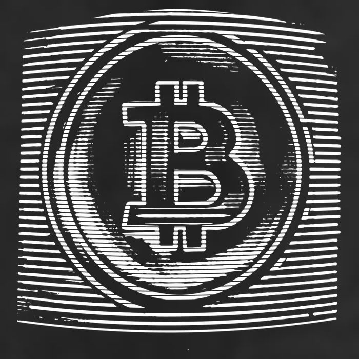 Bitcoin Static Logo Golf Towel
