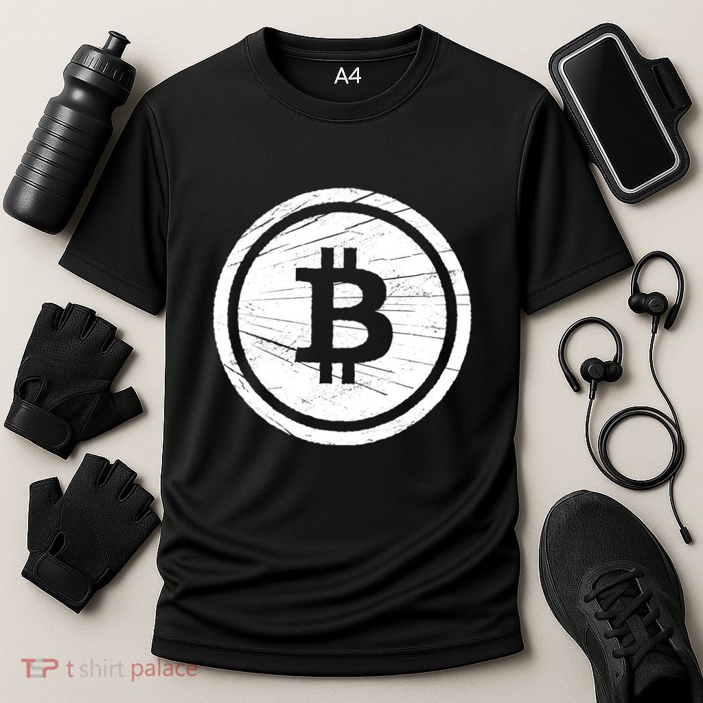 Bitcoin Symbol Performance Shirt