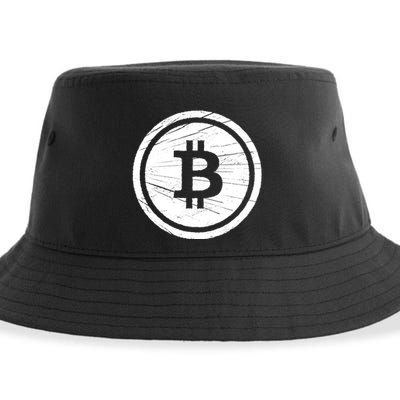 Bitcoin Symbol Sustainable Bucket Hat