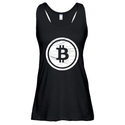 Bitcoin Symbol Ladies Essential Flowy Tank