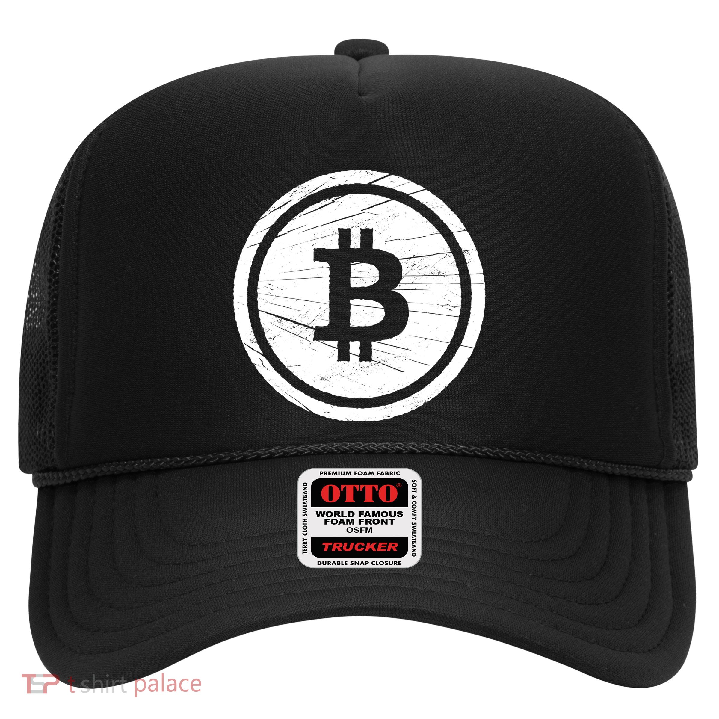 Bitcoin Symbol Trucker Hat