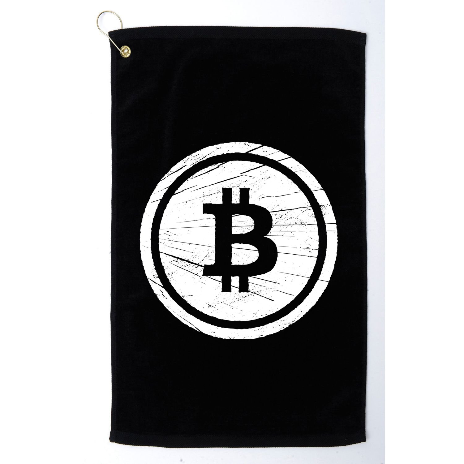 Bitcoin Symbol Golf Towel
