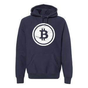 Bitcoin Symbol Premium Hoodie