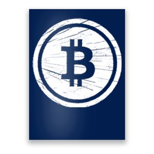 Bitcoin Symbol Poster