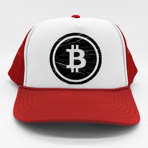 Bitcoin Symbol Trucker Hat