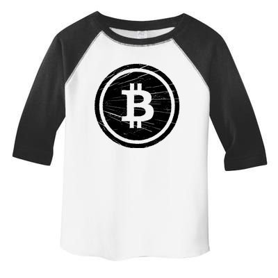 Bitcoin Symbol Toddler Fine Jersey T-Shirt