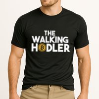 Bitcoin The Walking Holder Performance Shirt