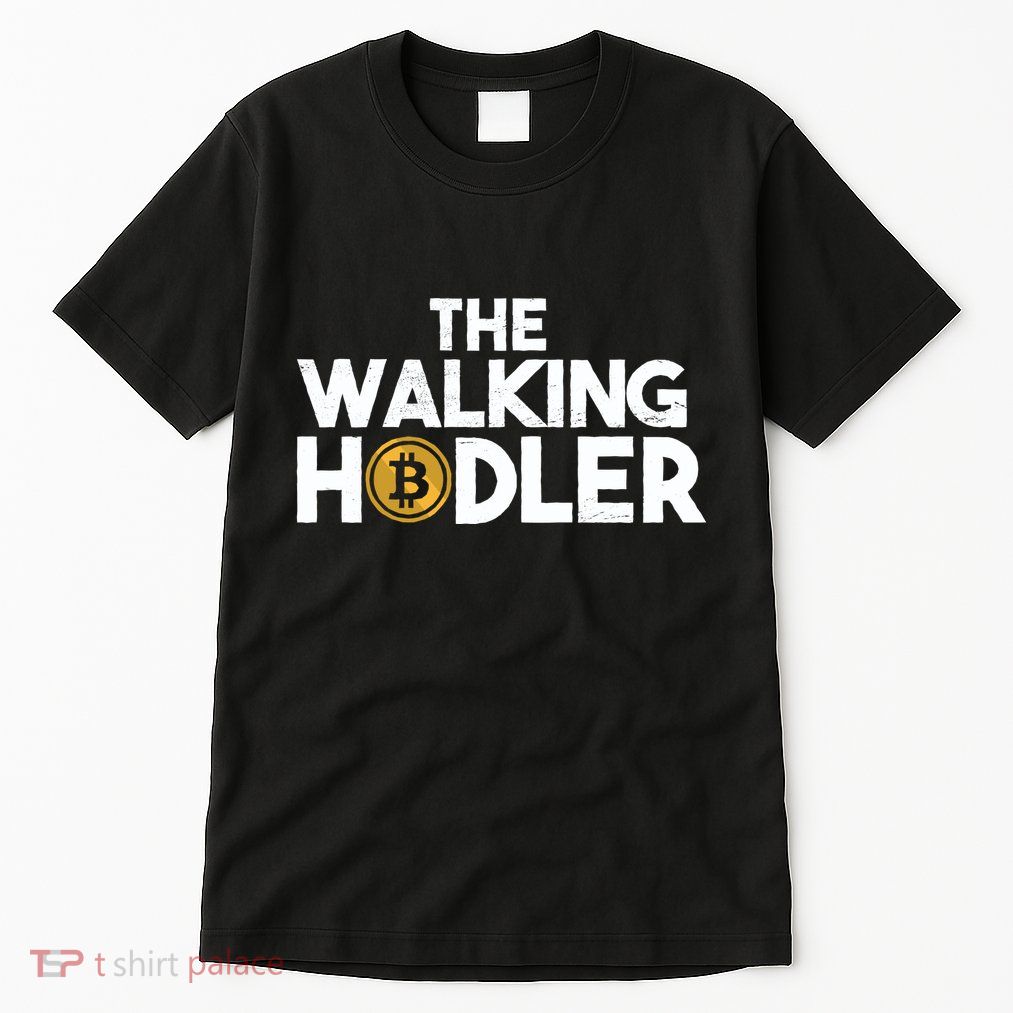 Bitcoin The Walking Holder Tall T-Shirt