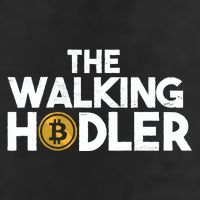 Bitcoin The Walking Holder Adult Drive Performance Visor