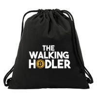 Bitcoin The Walking Holder Drawstring Bag