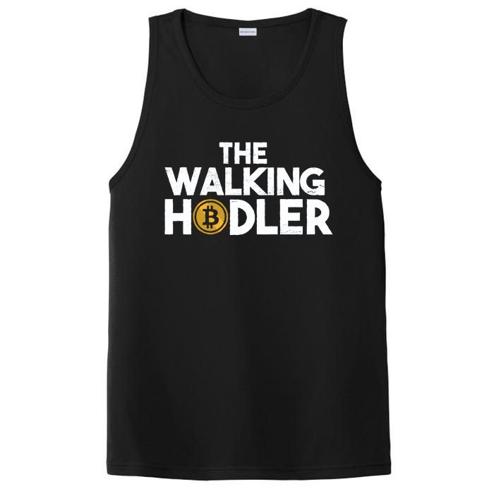 Bitcoin The Walking Holder PosiCharge Competitor Tank