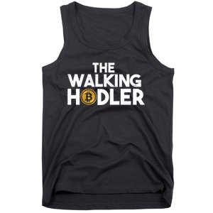 Bitcoin The Walking Holder Tank Top