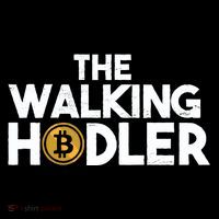Bitcoin The Walking Holder Wool Snapback Cap
