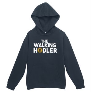 Bitcoin The Walking Holder Urban Pullover Hoodie