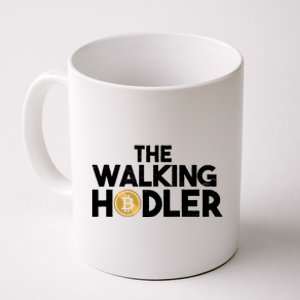 Bitcoin The Walking Holder Coffee Mug