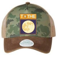 Bitcoin To The Moon Legacy Tie Dye Trucker Hat