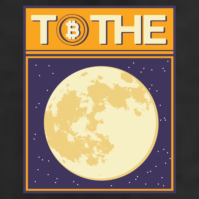 Bitcoin To The Moon Cool Comfort Performance Bucket Hat