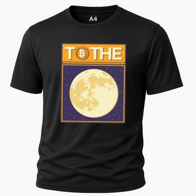 Bitcoin To The Moon Performance Shirt