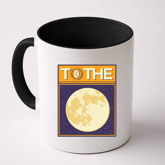 Bitcoin To The Moon Mug