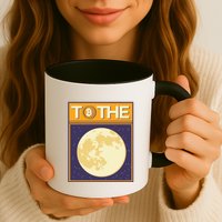 Bitcoin To The Moon Mug