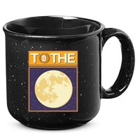 Bitcoin To The Moon 15oz Campfire Ceramic Mug