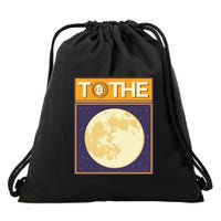 Bitcoin To The Moon Drawstring Bag