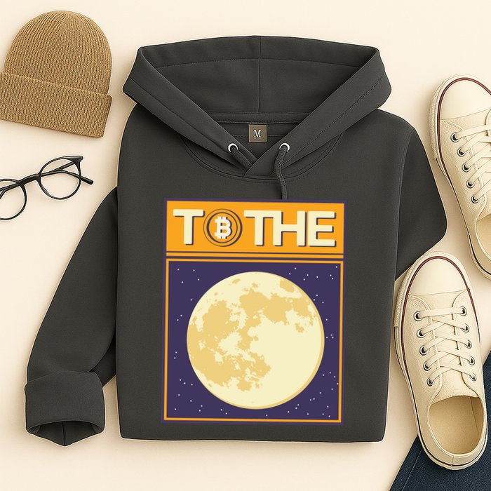 Bitcoin To The Moon Hoodie