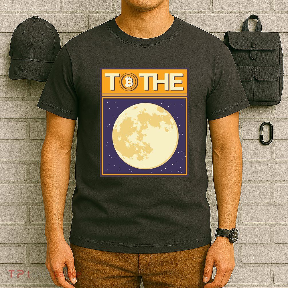 Bitcoin To The Moon T-Shirt
