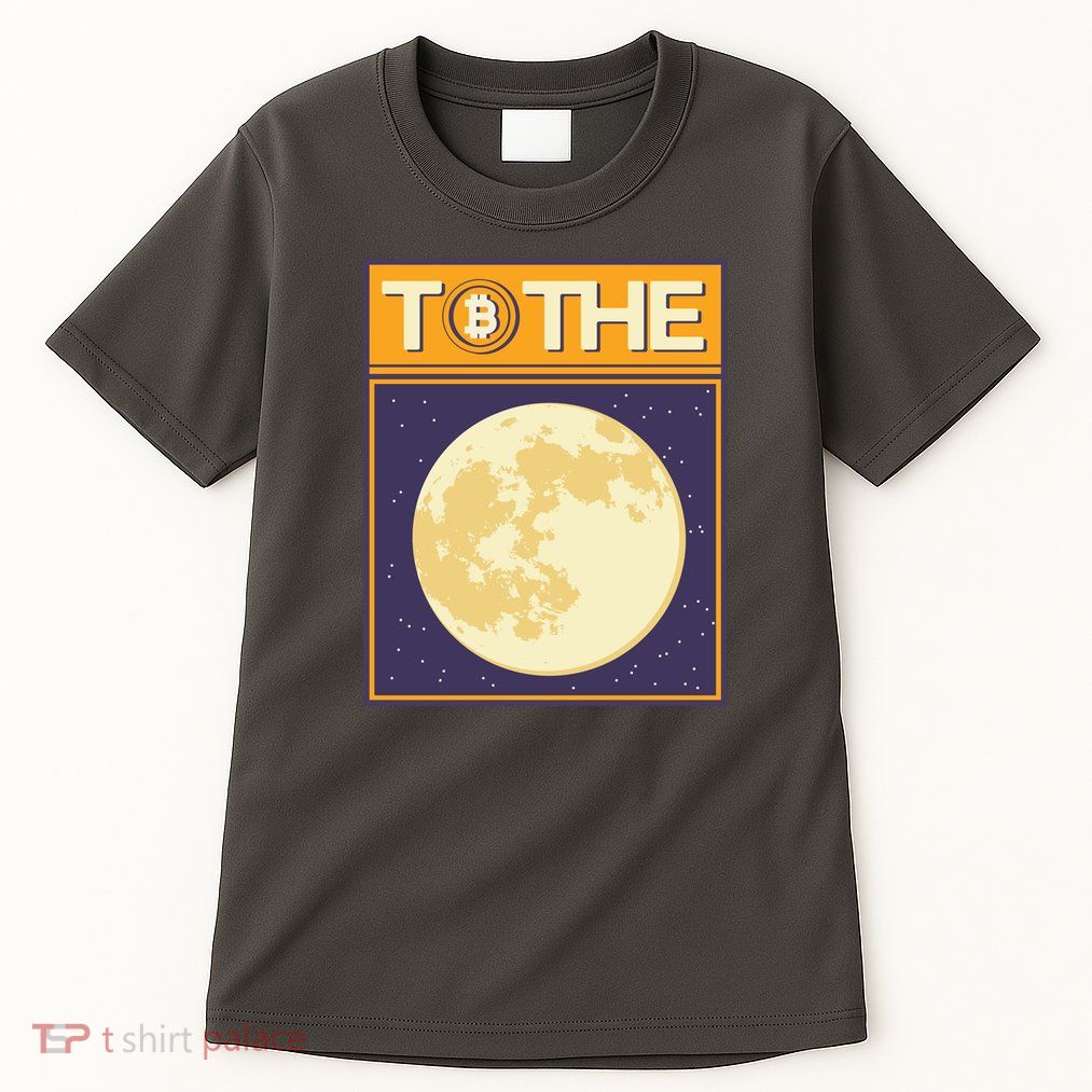Bitcoin To The Moon Tall T-Shirt