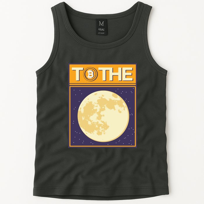 Bitcoin To The Moon Tank Top