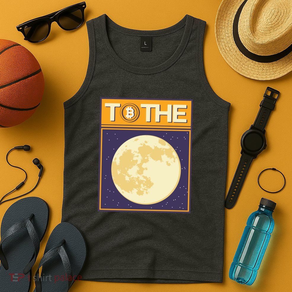 Bitcoin To The Moon Tank Top