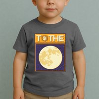 Bitcoin To The Moon Toddler T-Shirt