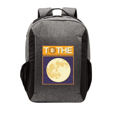 Bitcoin To The Moon Vector Backpack