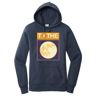 Bitcoin To The Moon Women's Pullover Hoodie