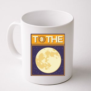 Bitcoin To The Moon Coffee Mug