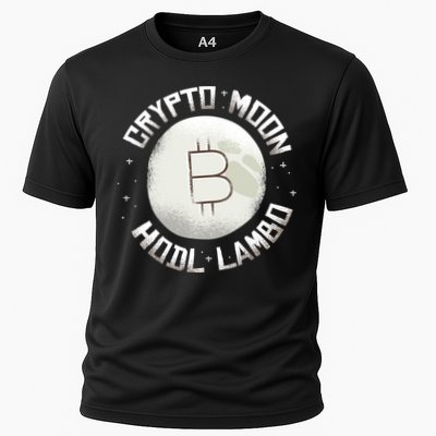 Bitcoin to the Moon Hodl Lambo Crypto Currency Performance Shirt