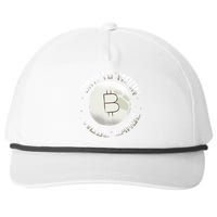 Bitcoin to the Moon Hodl Lambo Crypto Currency Snapback Five-Panel Rope Hat