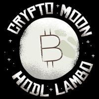 Bitcoin to the Moon Hodl Lambo Crypto Currency 16 in Basic Backpack