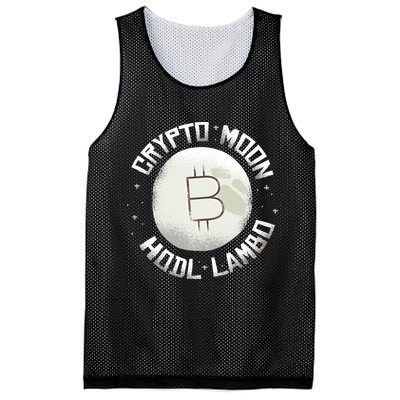 Bitcoin to the Moon Hodl Lambo Crypto Currency Mesh Reversible Basketball Jersey Tank