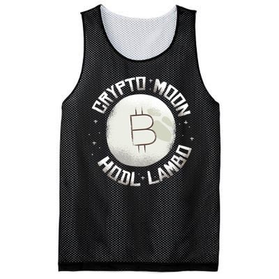 Bitcoin to the Moon Hodl Lambo Crypto Currency Mesh Reversible Basketball Jersey Tank